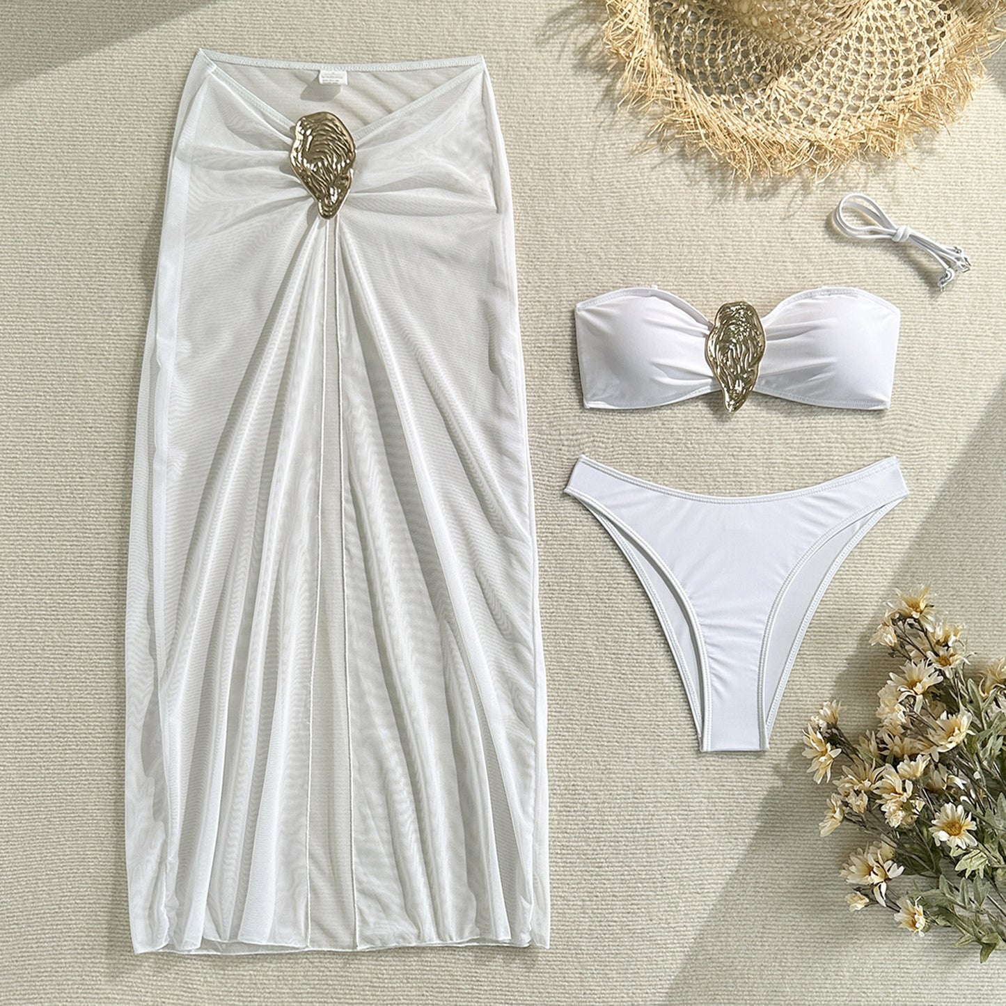 Golden Shell - Costume da bagno